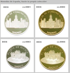 monedas personalizadas españa